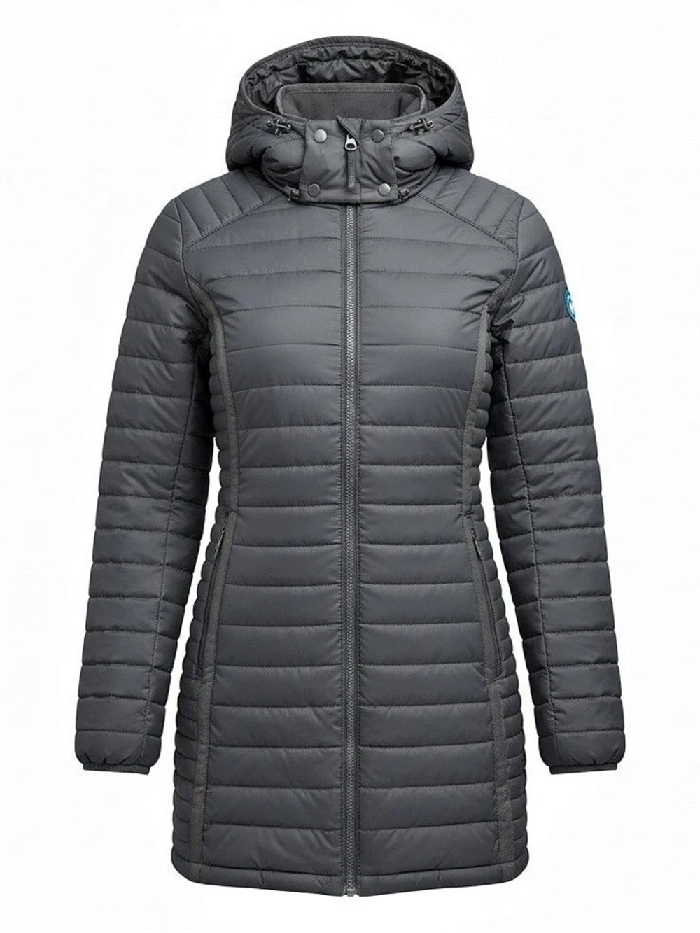 KÜHL Spyfire Parka Women's Gray Hooded Puffer Jacket**Read**